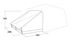 Outwell Fastlane 300 Annexe -Outdoor Camping Discount 111428 fastlane 300 annexe drawing perspective2