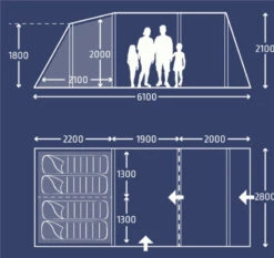 Kampa Hayling 4 Poled Tent Package -Outdoor Camping Discount 30345 4 9127550d eb69 4ec9 b573 9e18f4a07af2