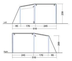 Outwell Maryland 5 Air Tent 205 16 Outwell Maryland 5 Air Tent 205 -Outdoor Camping Discount 6195056e aa54 4456 bf45 b2337dff9989