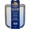 White/Grey Collapsible Waste Bin - Large 28cm