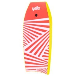 Yello 41" Slick Zig Zag Bodyboard (Yellow) -Outdoor Camping Discount BGG1606 yello 41inch slick zig zag yellow 7