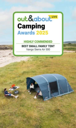 Vango Sierra Air 500 Tent 2025 -Outdoor Camping Discount BestSmallFamilyTent HighlyCommended VangoSierraAir500 600x1000 1