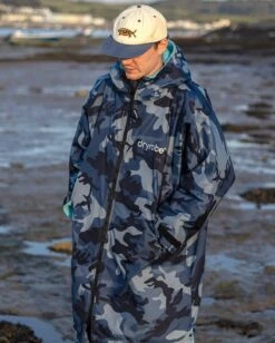 Dryrobe Advance Long Sleeve Blue Camo Blue 10 Dryrobe Advance Long Sleeve Blue Camo Blue -Outdoor Camping Discount Male adult advance bluecamoblue 7