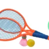 MY 2 Player Junior Neon Colour Tennis Set