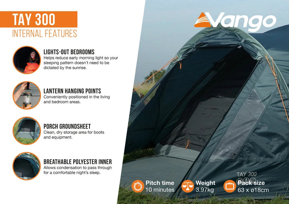 Vango Tay 300 Tent 2025 4 Vango Tay 300 Tent 2025 - Image 4