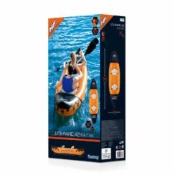 Bestway Hydro-Force Lite-Rapid X2 Kayak 9 Bestway Hydro-Force Lite-Rapid X2 Kayak -Outdoor Camping Discount bestway hydro force lite rapid x2 65077 inflatable kayak canoe 2 person 4