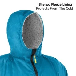 Osprey Unisex Changing Robe Teal -Outdoor Camping Discount callout 3 6 1