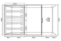 Outdoor Revolution Atom 500 Air Tent -Outdoor Camping Discount fp 3