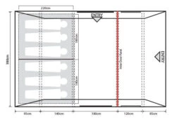 Outdoor Revolution Atom 600 Air Tent With Free Footprint 15 Outdoor Revolution Atom 600 Air Tent With Free Footprint -Outdoor Camping Discount fp 4