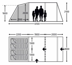 Outdoor Camping Discount -Outdoor Camping Discount hayling 4 air tc 2021 dimensions image