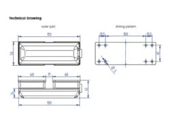 Milenco Slide Van Door Locks - Black -Outdoor Camping Discount milenco slide van door locks surface mounted p5047 179221 image